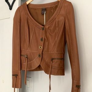 Andytheanh leather jacket